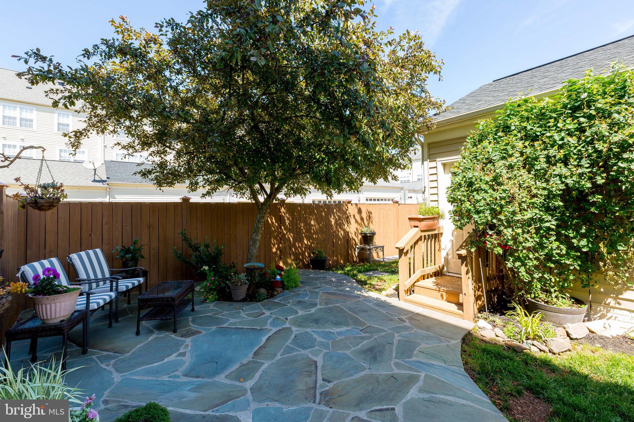 9036 Ribbon Falls Loop Bristow, VA 20136 - Photo 37 of 43 Backyard Retreat with Custom Patio & Shade Tree