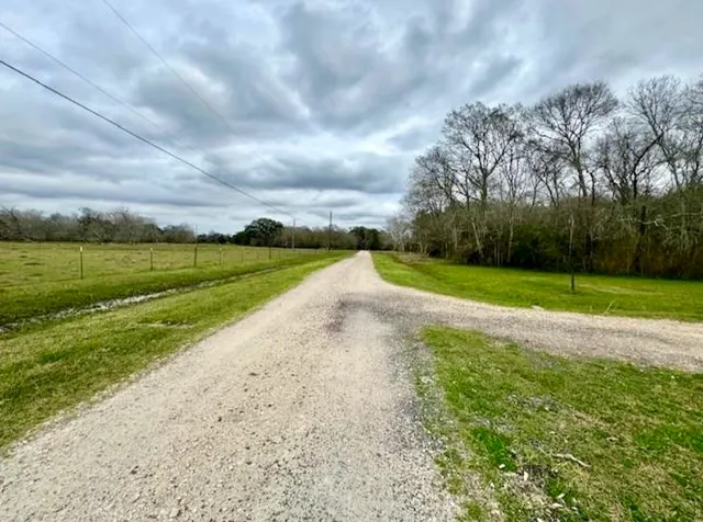 a view of a park with swings