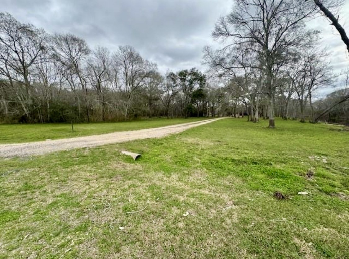 327 County Road 735 Angleton, TX 77515 - Photo 38 of 39 a view of a big yard with a trees