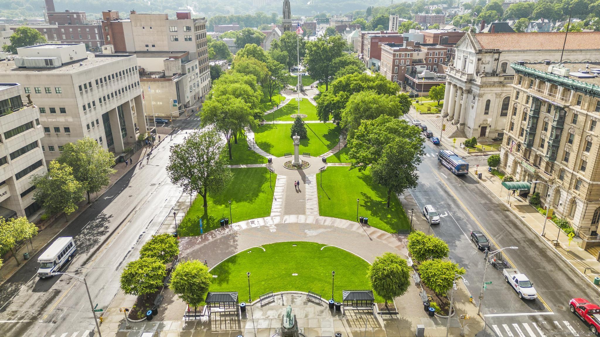 111 Bank Street, Unit 2B Waterbury, CT 06702 - Photo 15 of 15 a view of a city with tall buildings