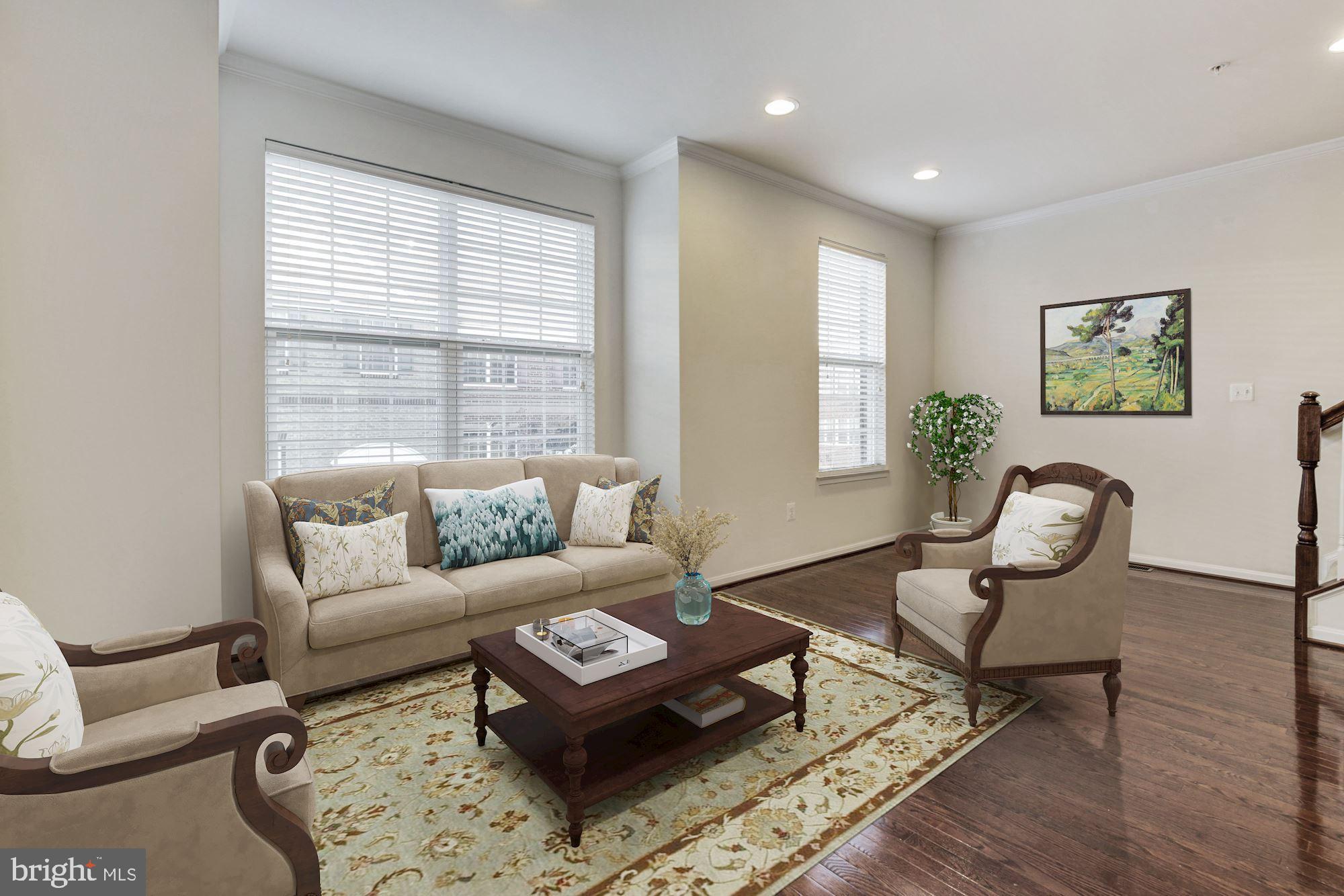 2644 Shade Branch Road Hanover, MD 21076 - Photo 2 of 28 Virtually Staged Living Room