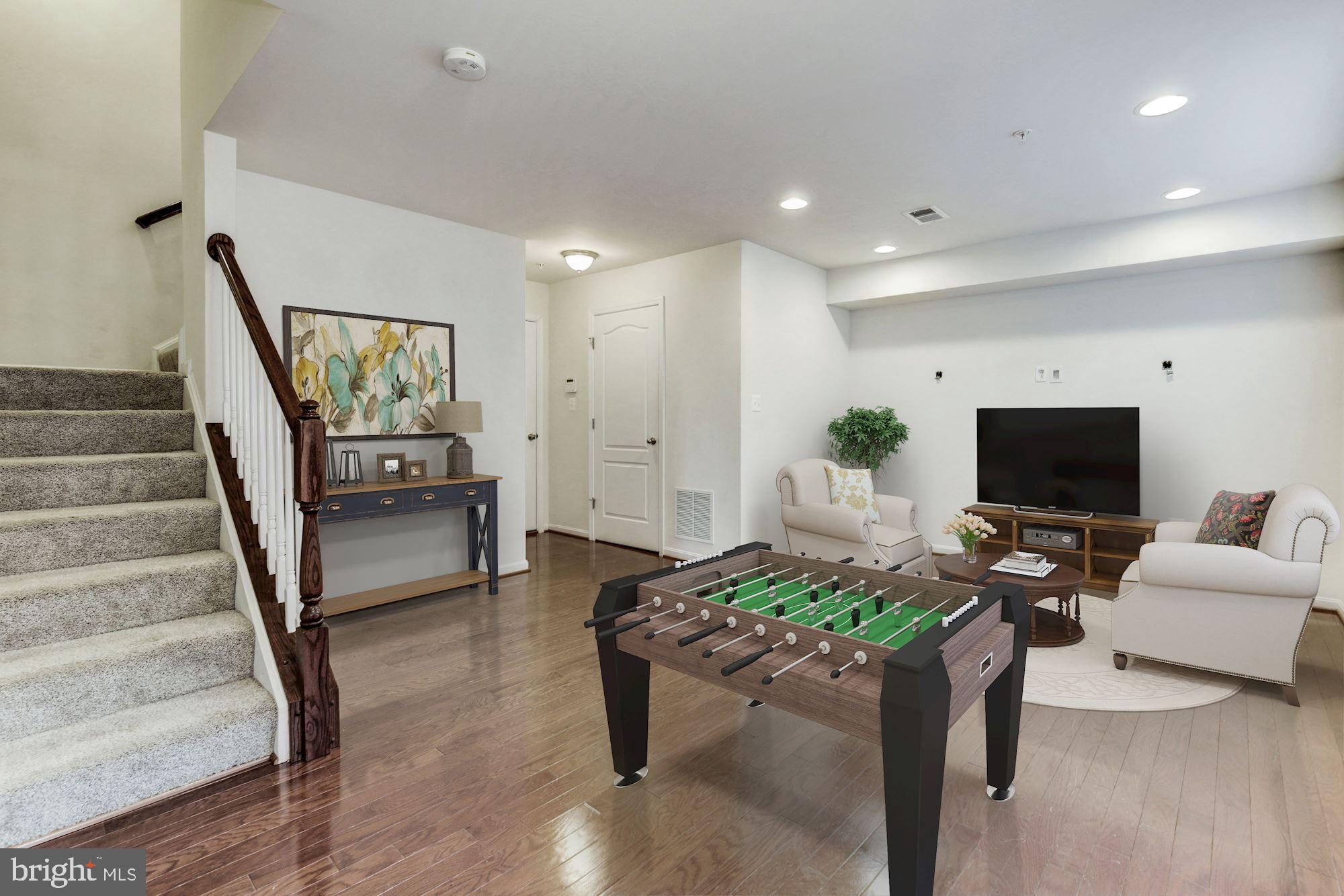 2644 Shade Branch Road Hanover, MD 21076 - Photo 17 of 28 Virtually Staged Recreation Room