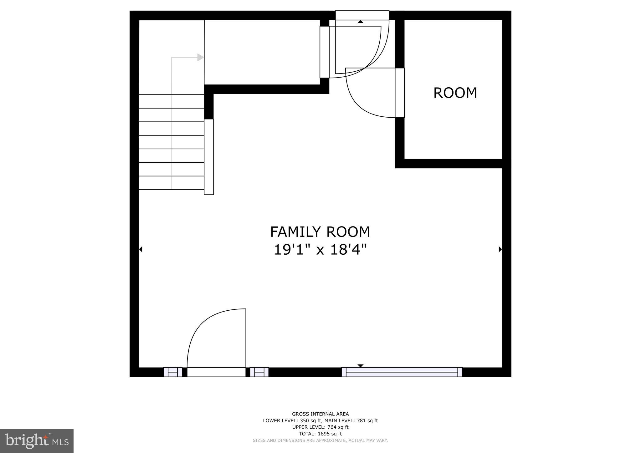 2644 Shade Branch Road Hanover, MD 21076 - Photo 25 of 28 Entry Level Floorplan