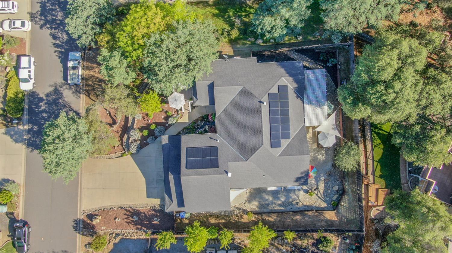 234 Mistletoe Court Angels Camp, CA 95222 - Photo 74 of 80 an aerial view of a house with outdoor space