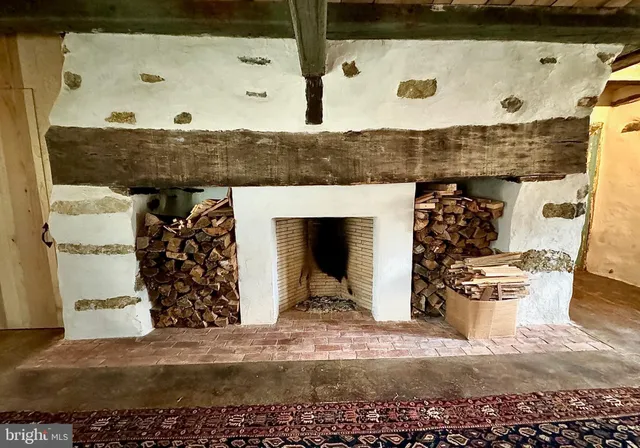 view of a couch in kitchen