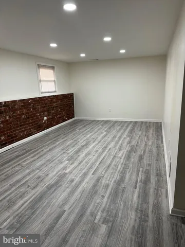 wooden floor in a room