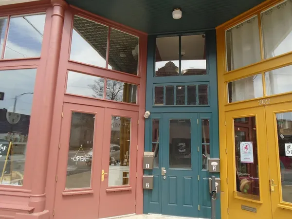 front view of a building