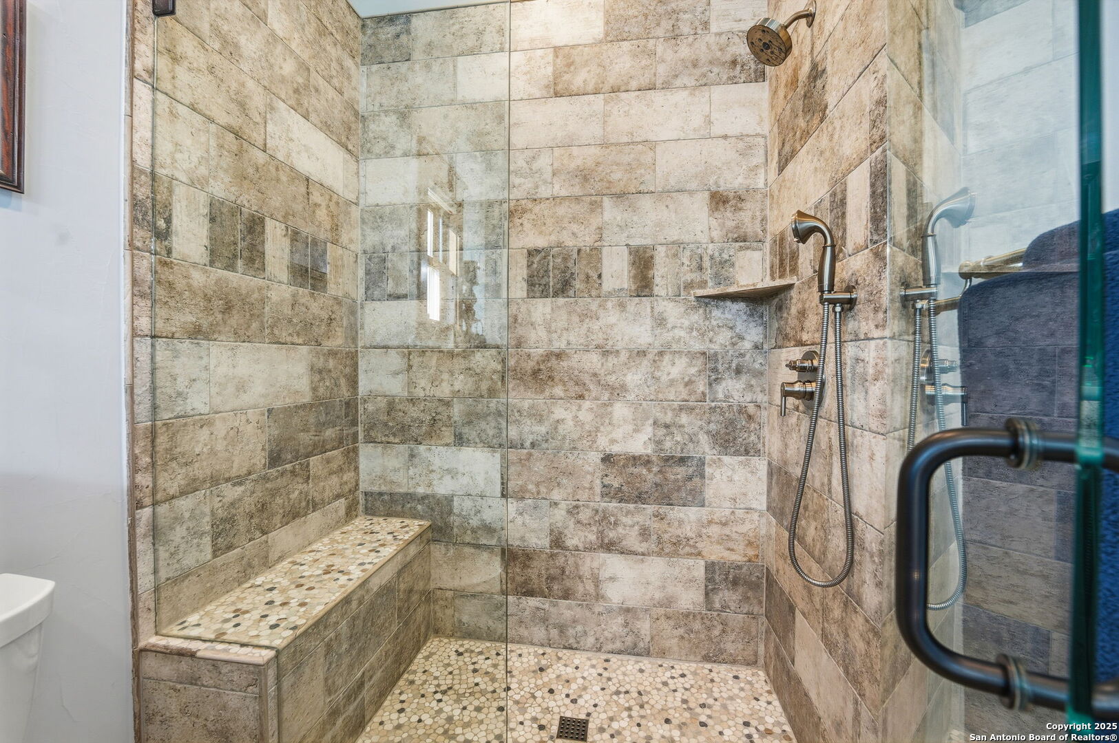 601 Garrison Road Fredericksburg, TX 78624 - Photo 36 of 77 a bathroom with a shower