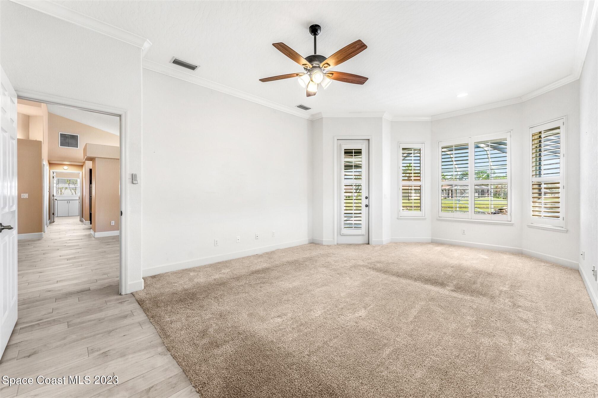 4321 Stoney Point Road Melbourne, FL 32940 - Photo 33 of 73 en view of an empty room with a window