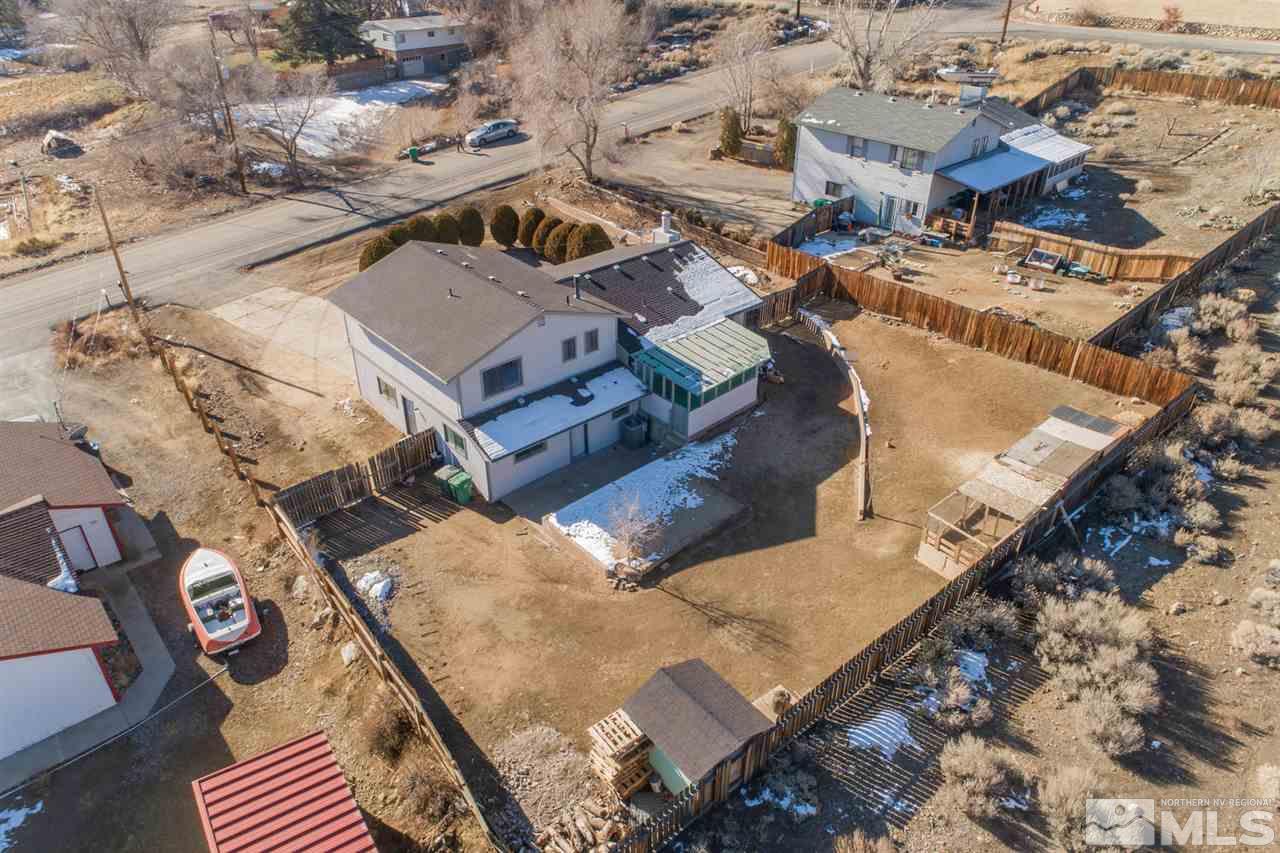 425 Hoge Road Reno, NV 89506 - Photo 24 of 25 an aerial view of a house with a yard