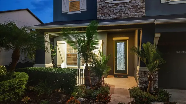 a workspace with furniture and a window