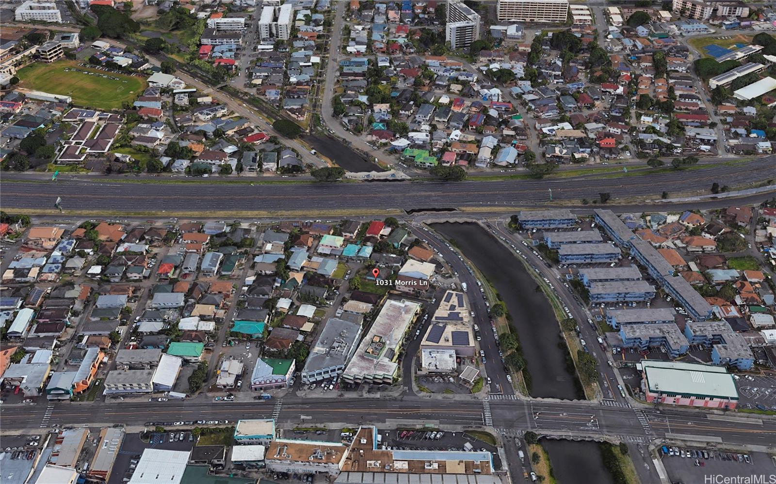 1031 Morris Lane Honolulu, HI 96817 - Photo 10 of 10 an aerial view of a city