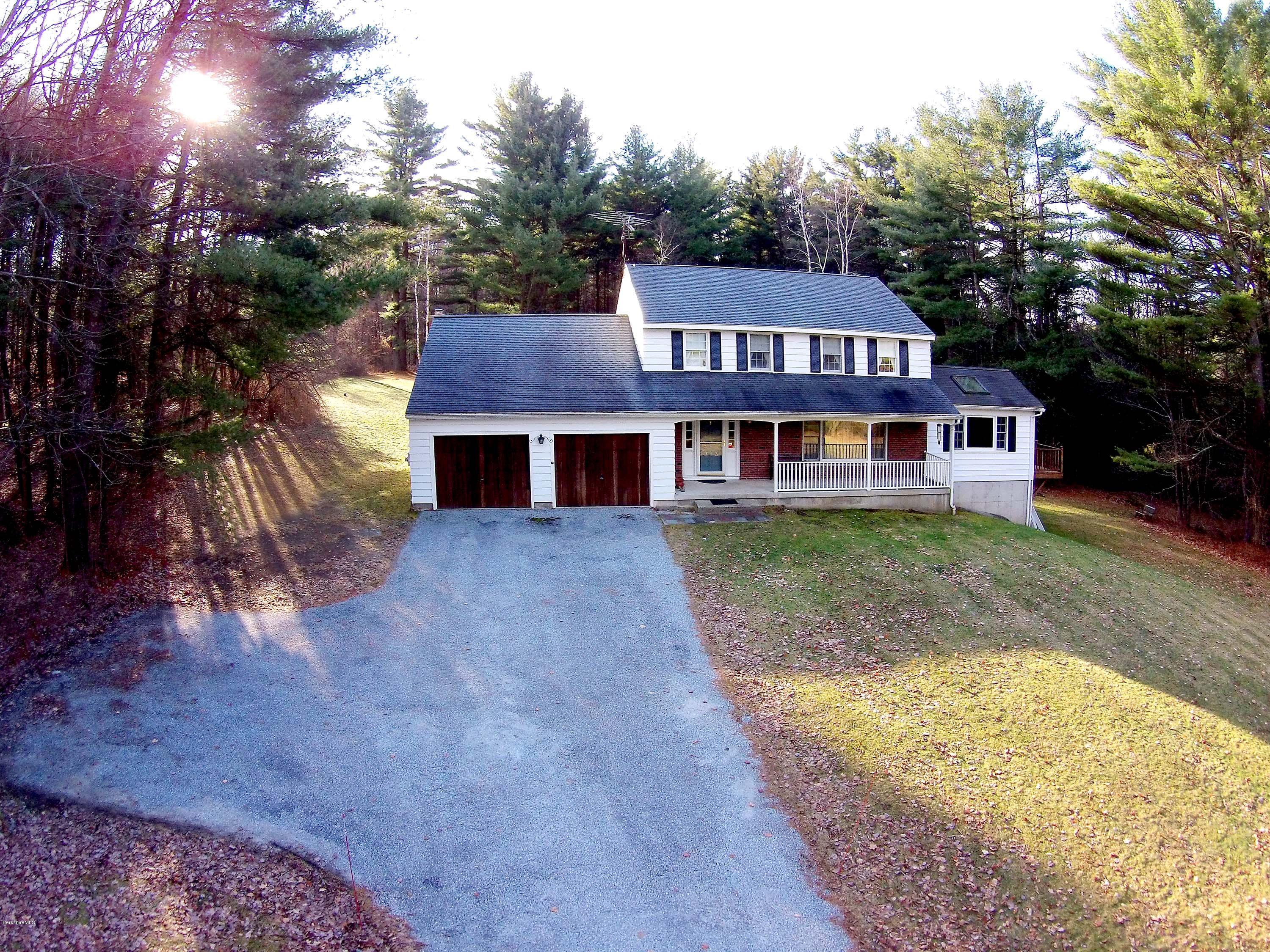 350 Lenox Road Richmond, MA 01254 - Photo 2 of 30 front view of a house with a yard