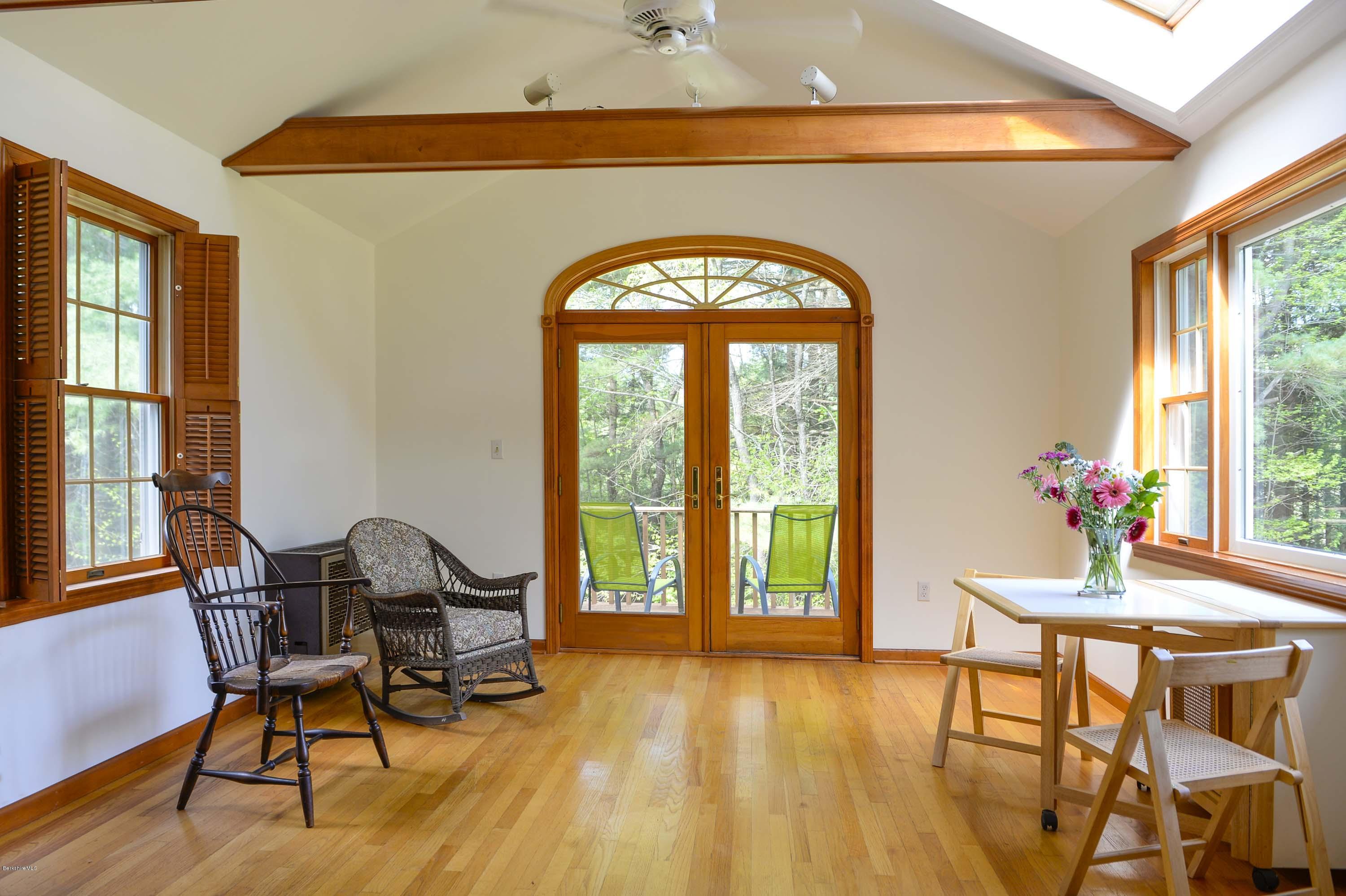 350 Lenox Road Richmond, MA 01254 - Photo 14 of 30 a view of a livingroom with furniture window and wooden floor
