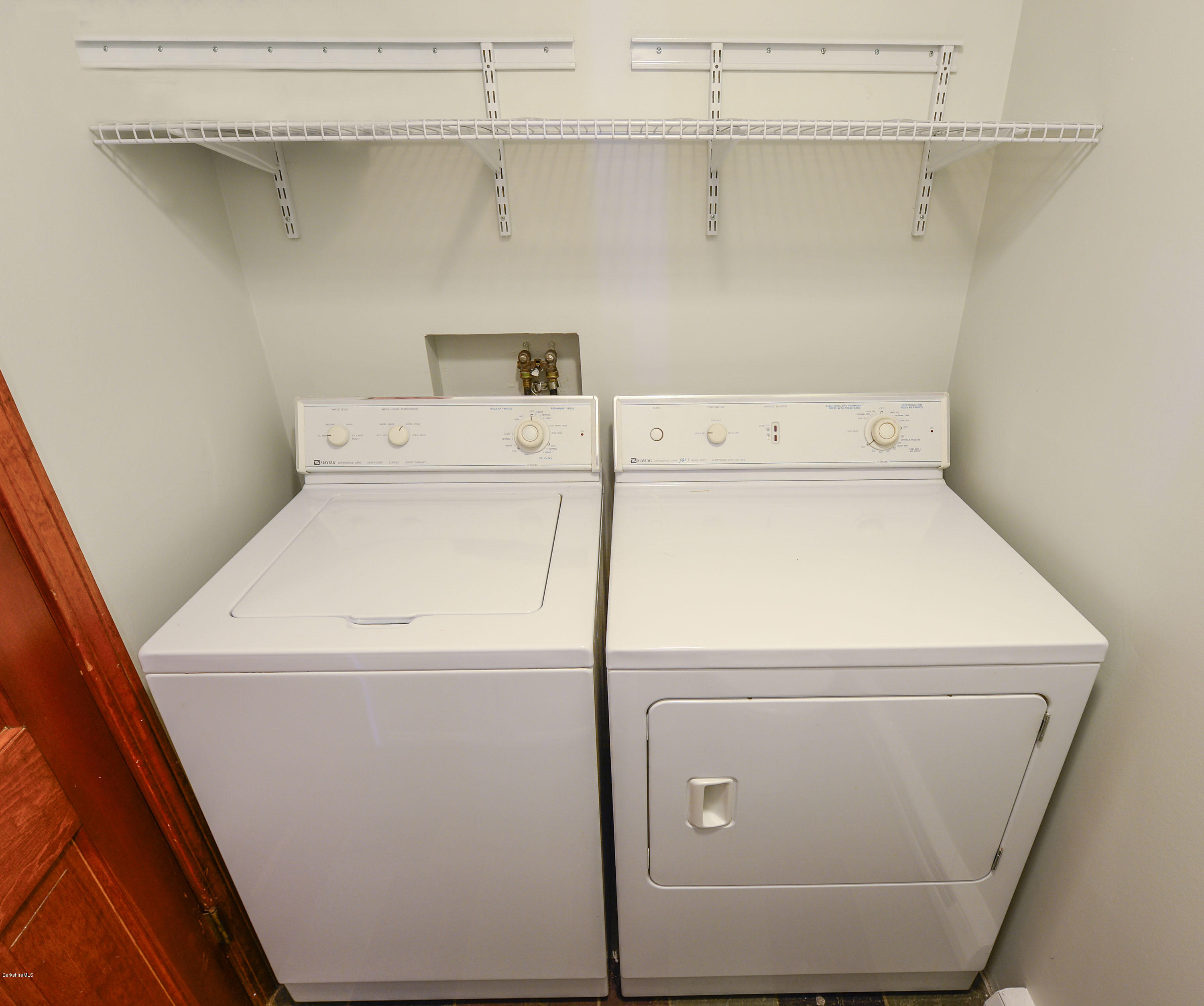 350 Lenox Road Richmond, MA 01254 - Photo 25 of 30 a utility room with dryer and washer
