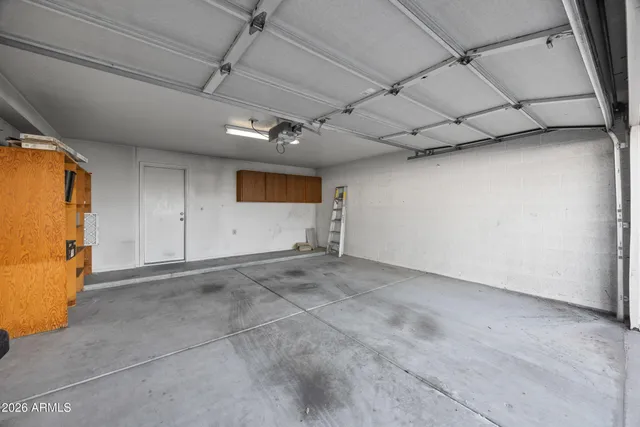 a view of empty room