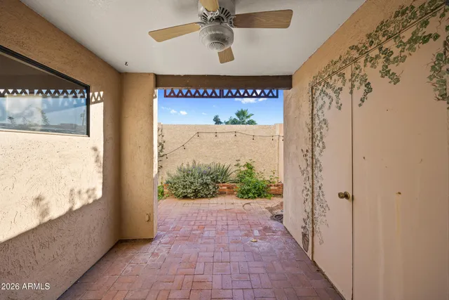 a view of a entryway