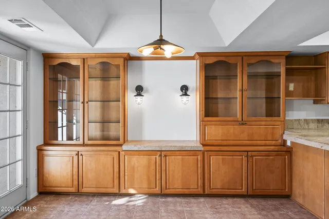 a view of a door of the house