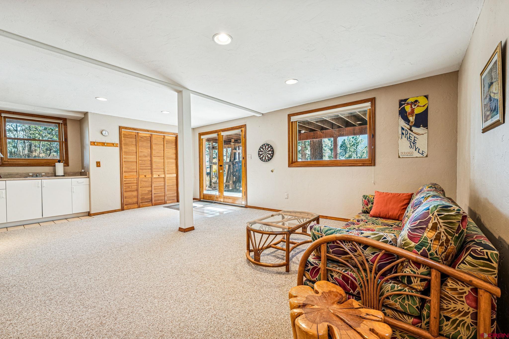 145 Cliffside Drive Durango, CO 81301 - Photo 33 of 43 a bedroom with furniture and a window