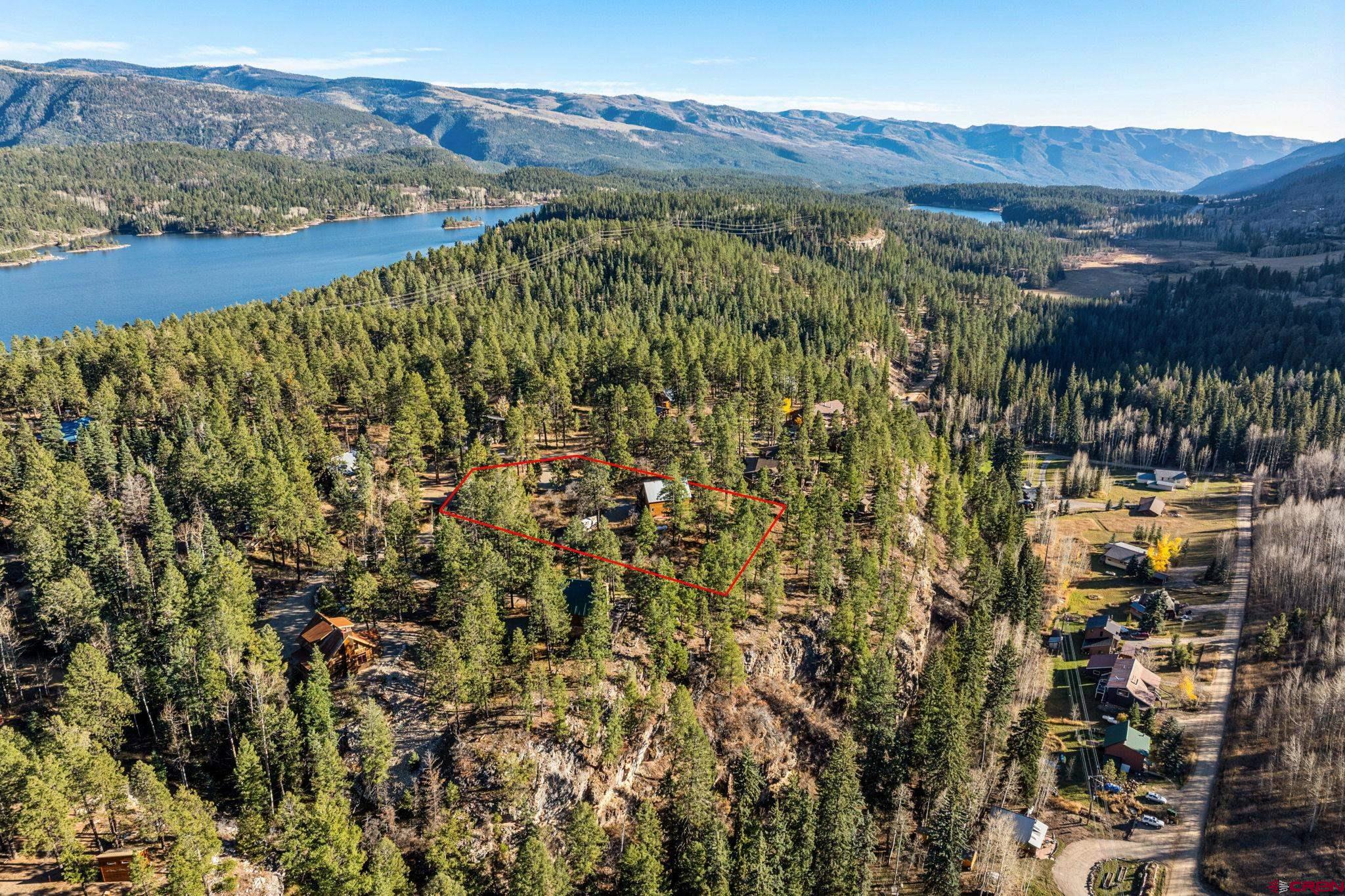 145 Cliffside Drive Durango, CO 81301 - Photo 10 of 43 a view of a lot of trees and mountains