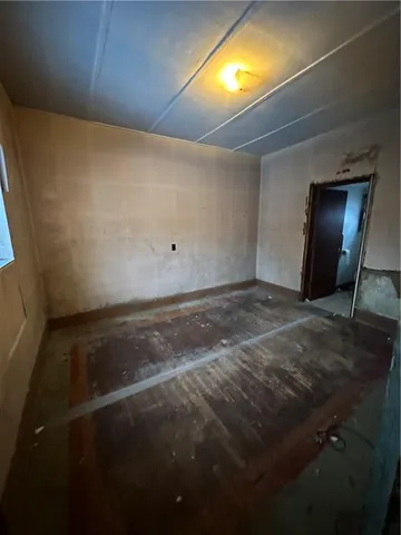 a view of empty room