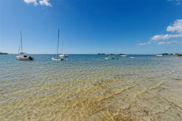 an outdoor space with lots of trees