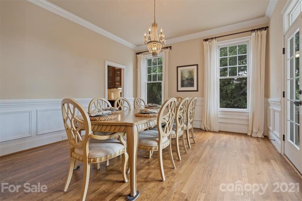 851 Stratford Run Drive Fort Mill, SC 29708 - Photo 19 of 48 a view of a dining room with furniture window and wooden floor