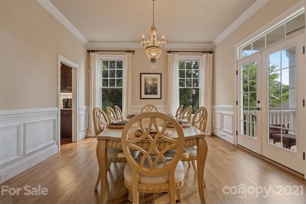 851 Stratford Run Drive Fort Mill, SC 29708 - Photo 20 of 48 a view of a dining room with furniture window and wooden floor