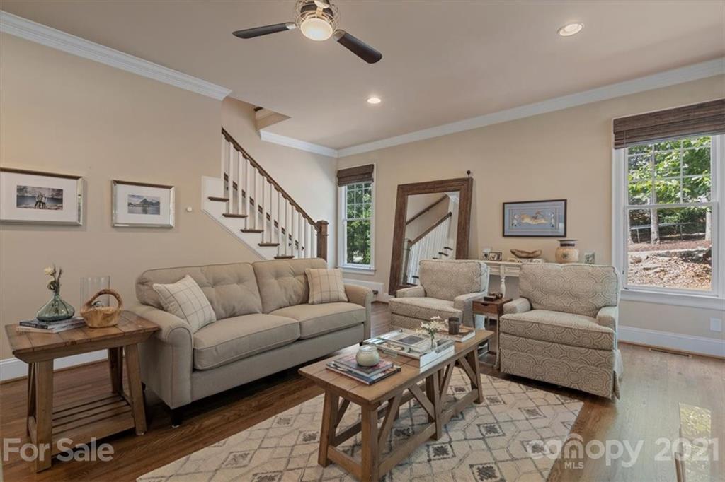 851 Stratford Run Drive Fort Mill, SC 29708 - Photo 8 of 48 a living room with furniture and a large window