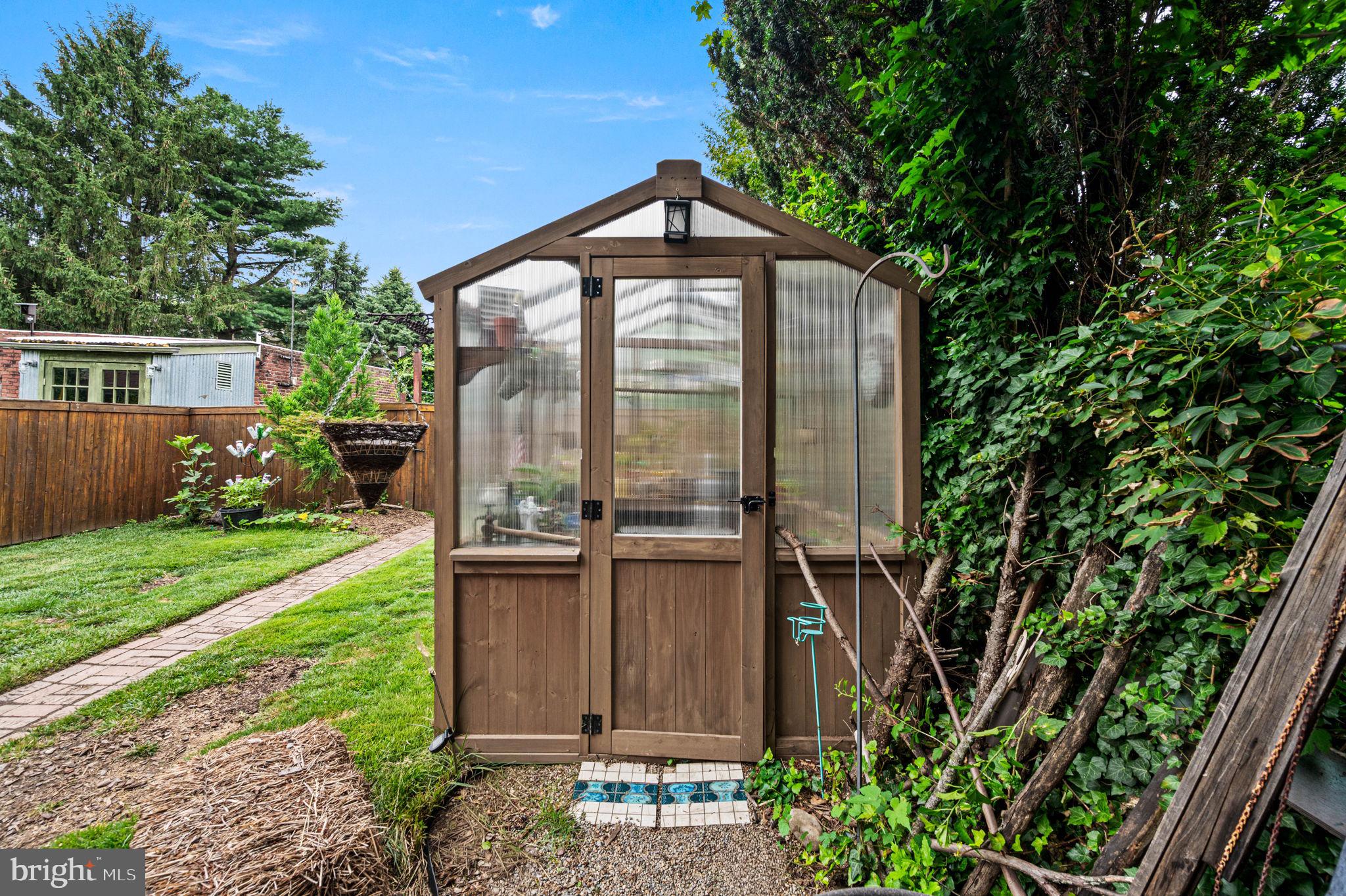 3 Township Line Road Elkins Park, PA 19027 - Photo 35 of 40 Charming garden greenhouse retreat.