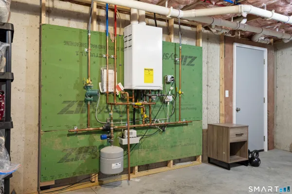 an aerial view of a house having outdoor space