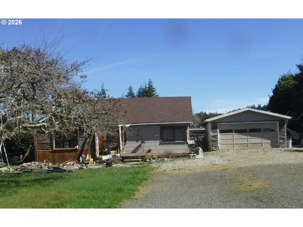 a view of a house with patio