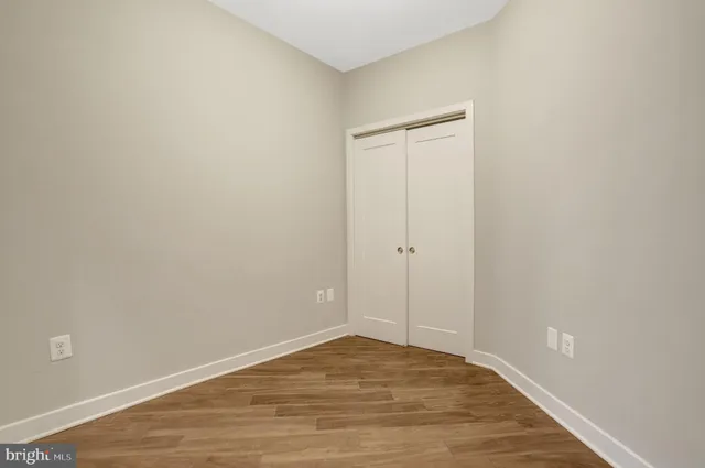 a view of empty room