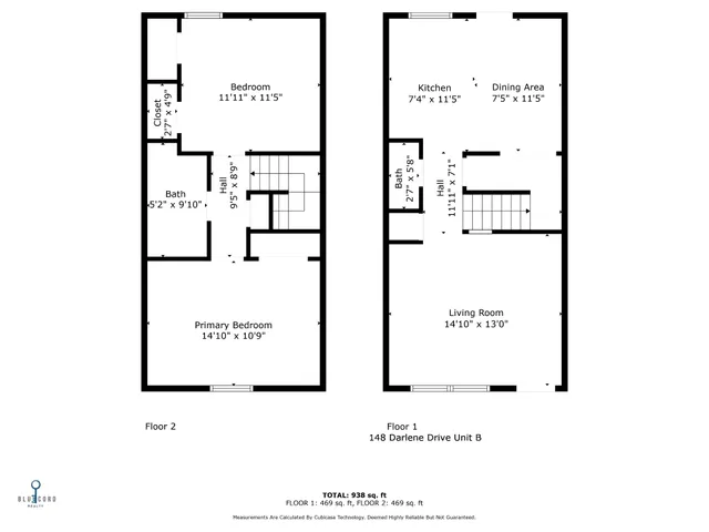 $935 | 148 Darlene Drive, Unit B, Clarksville, TN 37042