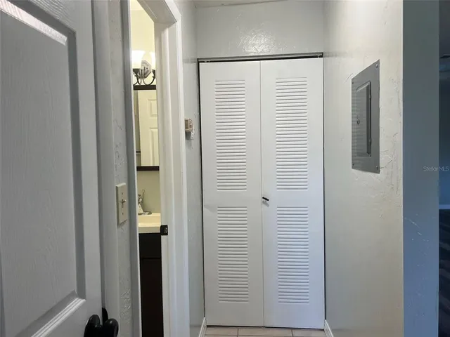 a view of bathroom with shower