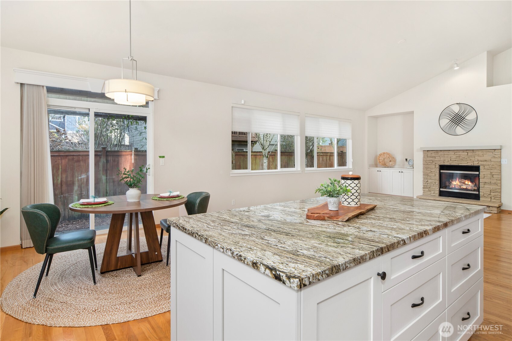 18130 Sunrise Ridge Avenue Northeast Poulsbo, WA 98370 - Photo 15 of 30 a kitchen with sink and cabinets