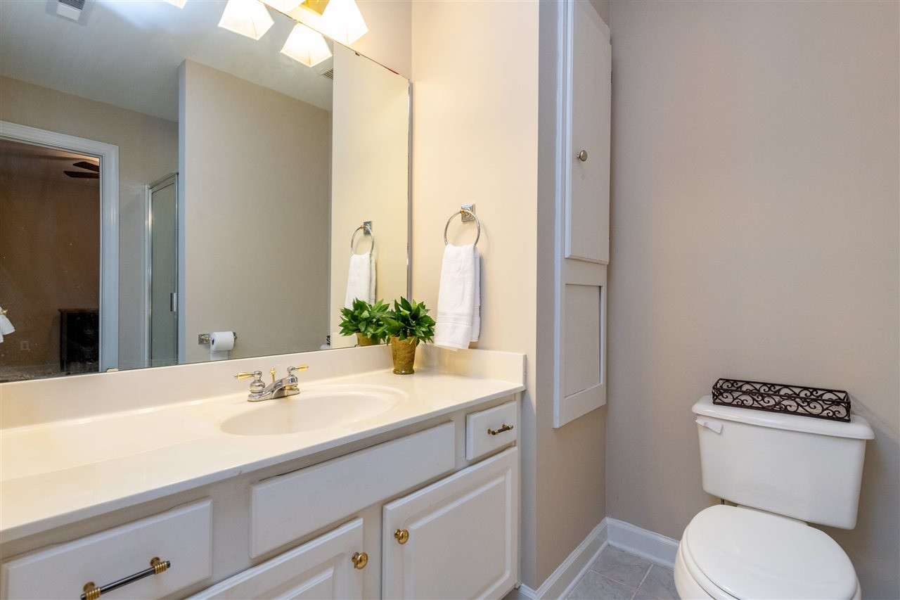 1424 Paumier Court Raleigh, NC 27615 - Photo 24 of 30 This Bath is Shared by a Bedroom and the Bonus Room Jack and Jill Bath