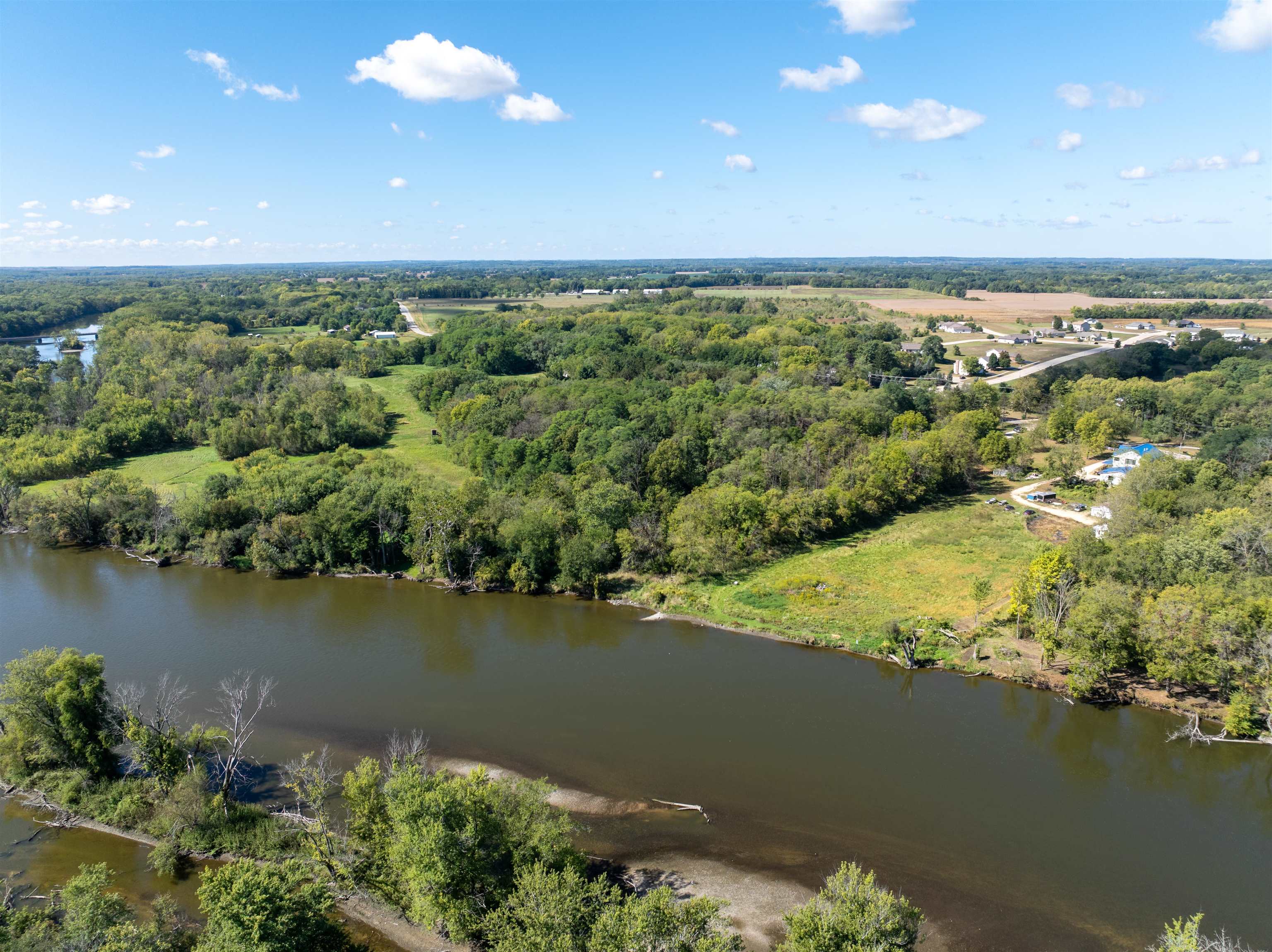15361 South Bluff Road South Beloit, IL 61080 - Photo 51 of 64 an aerial view of residential houses with ocean view