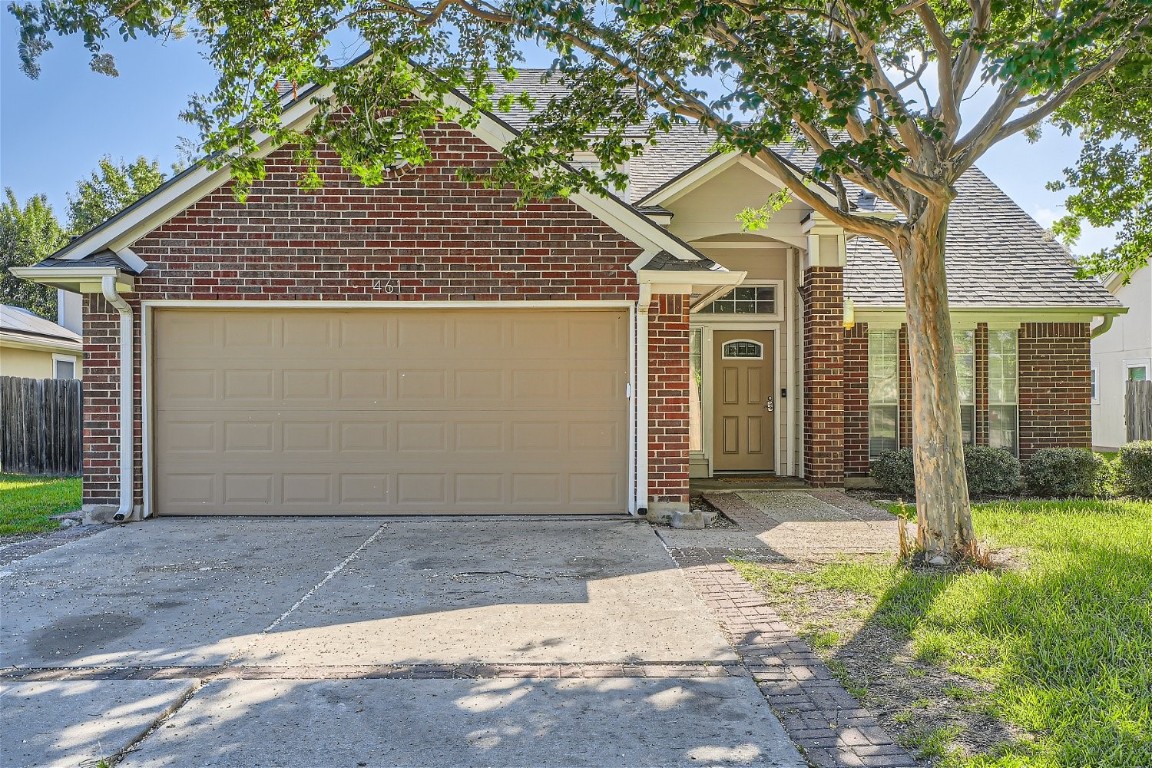461 Keystone Loop Kyle, TX 78640 - Photo 1 of 1 a front view of house with yard