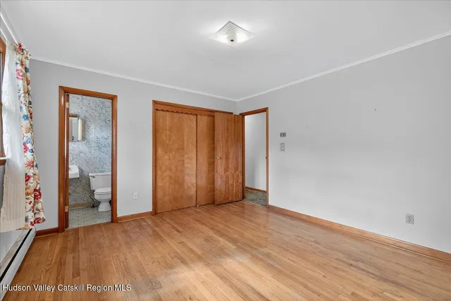 wooden floor in an empty room