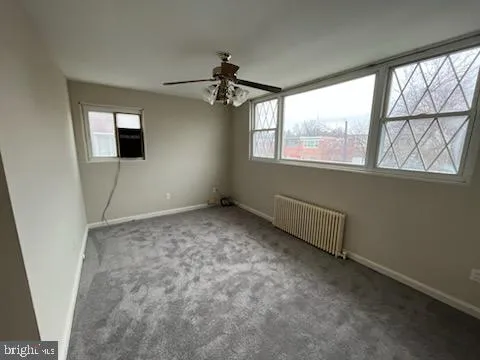 a view of empty room with window