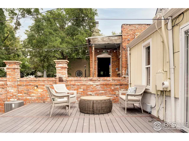 a view of outdoor seating