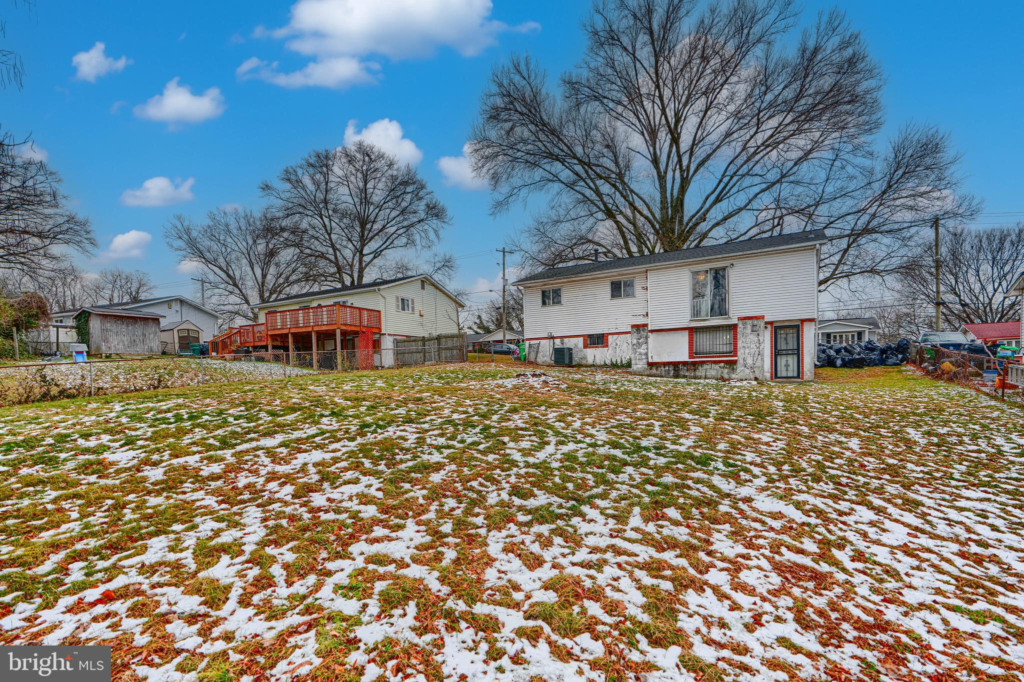 6908 Drylog Street Capitol Heights, MD 20743 - Photo 37 of 38 a front view of house with yard