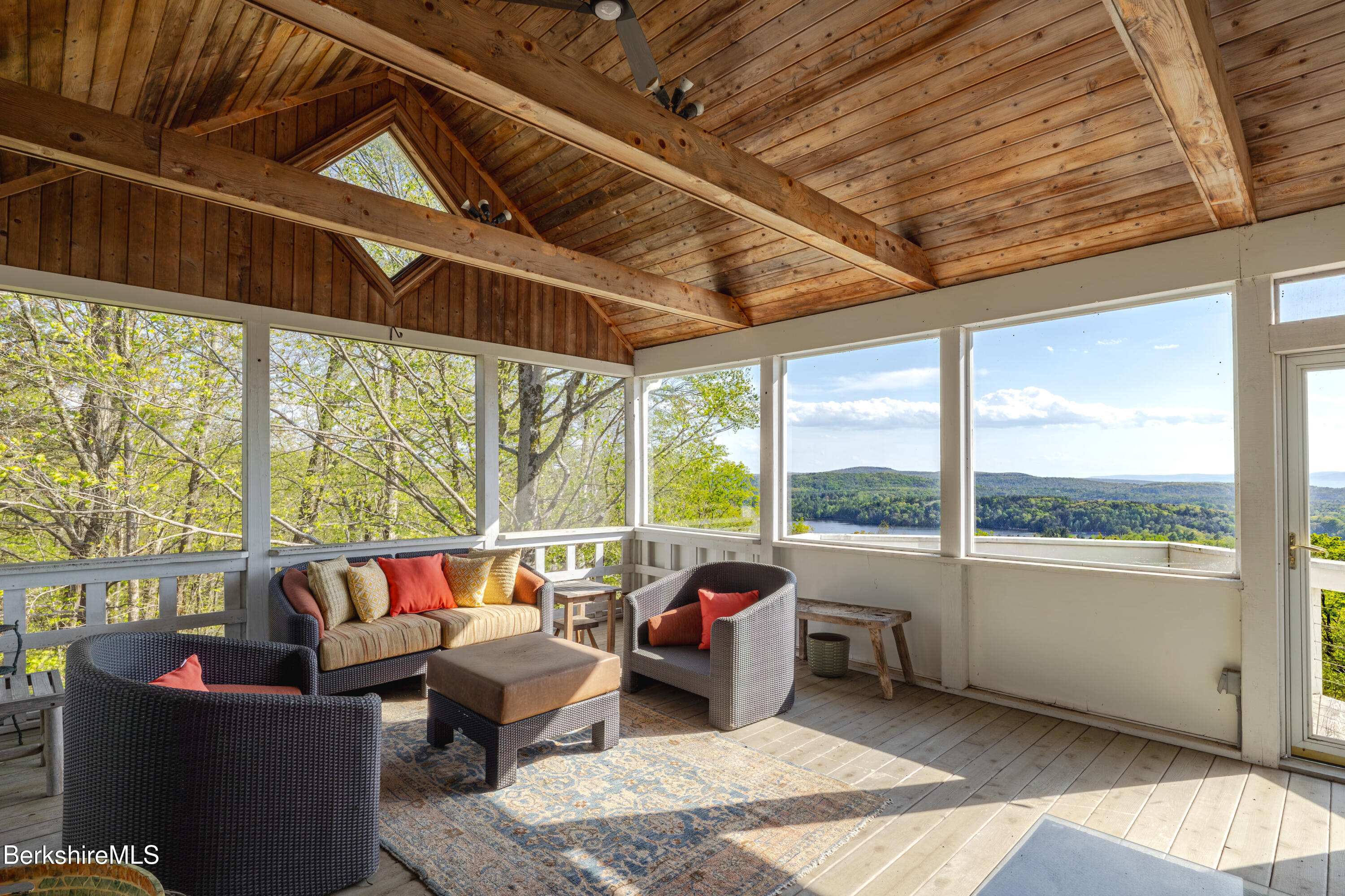 169 Mt Hunger Road Monterey, MA 01245 - Photo 36 of 47 SCREENED IN PORCH OFF THE DININD ROOM