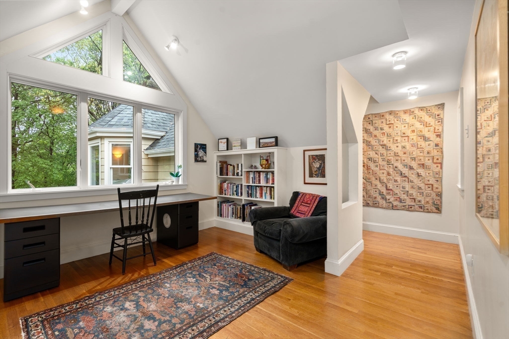 33 Manchester Road Newton, MA 02461 - Photo 16 of 31 a living room with furniture and a large window