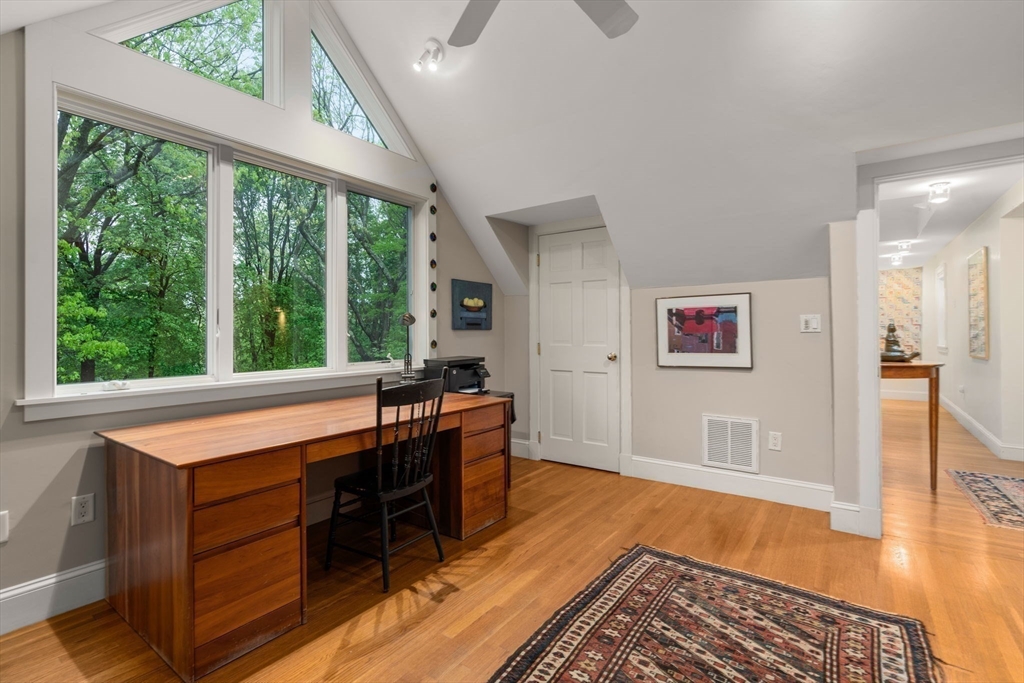 33 Manchester Road Newton, MA 02461 - Photo 19 of 31 a room with furniture and a large window