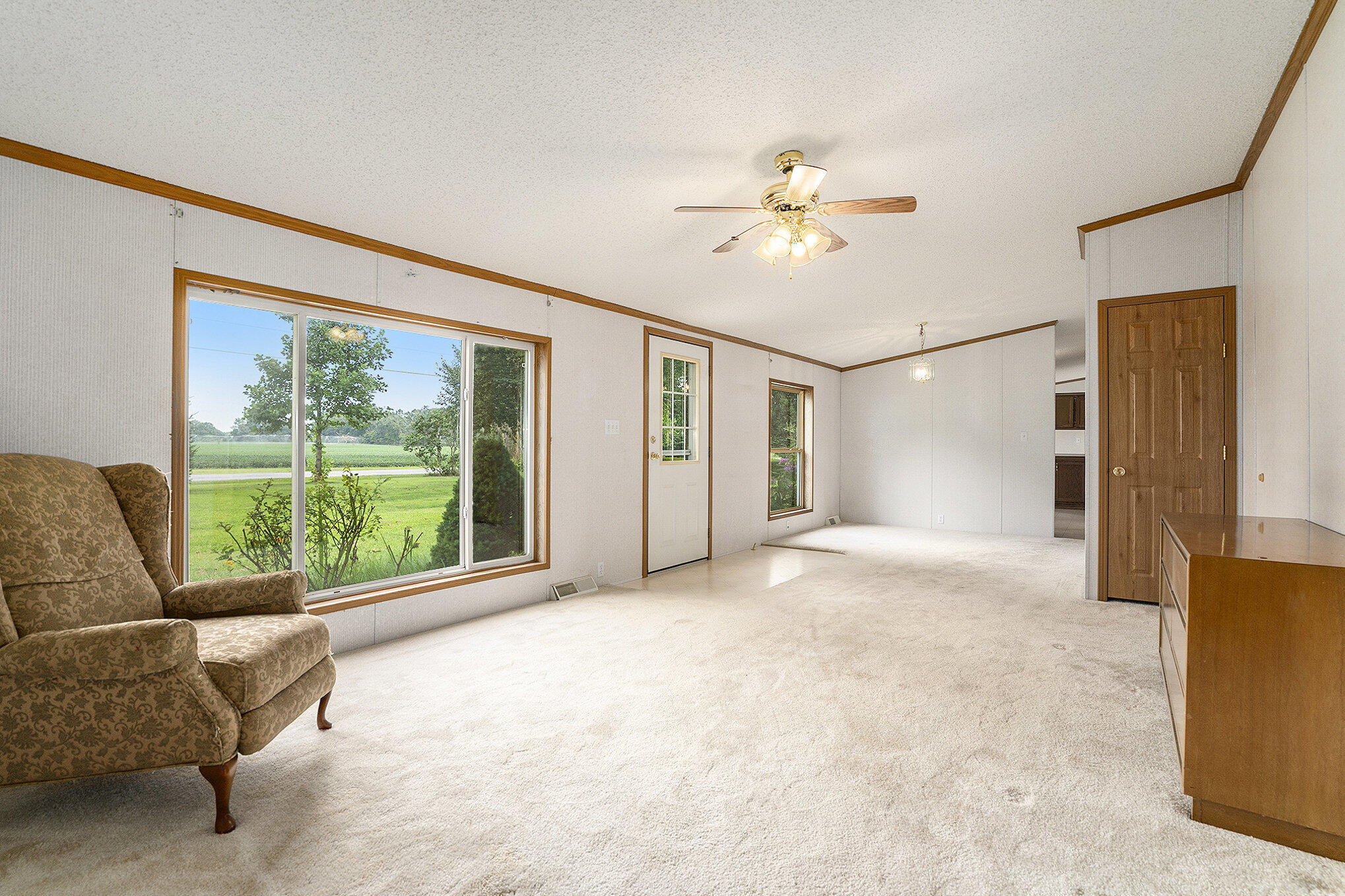 68386 Vistula Road White Pigeon, MI 49099 - Photo 5 of 18 Living Room and Picture Window