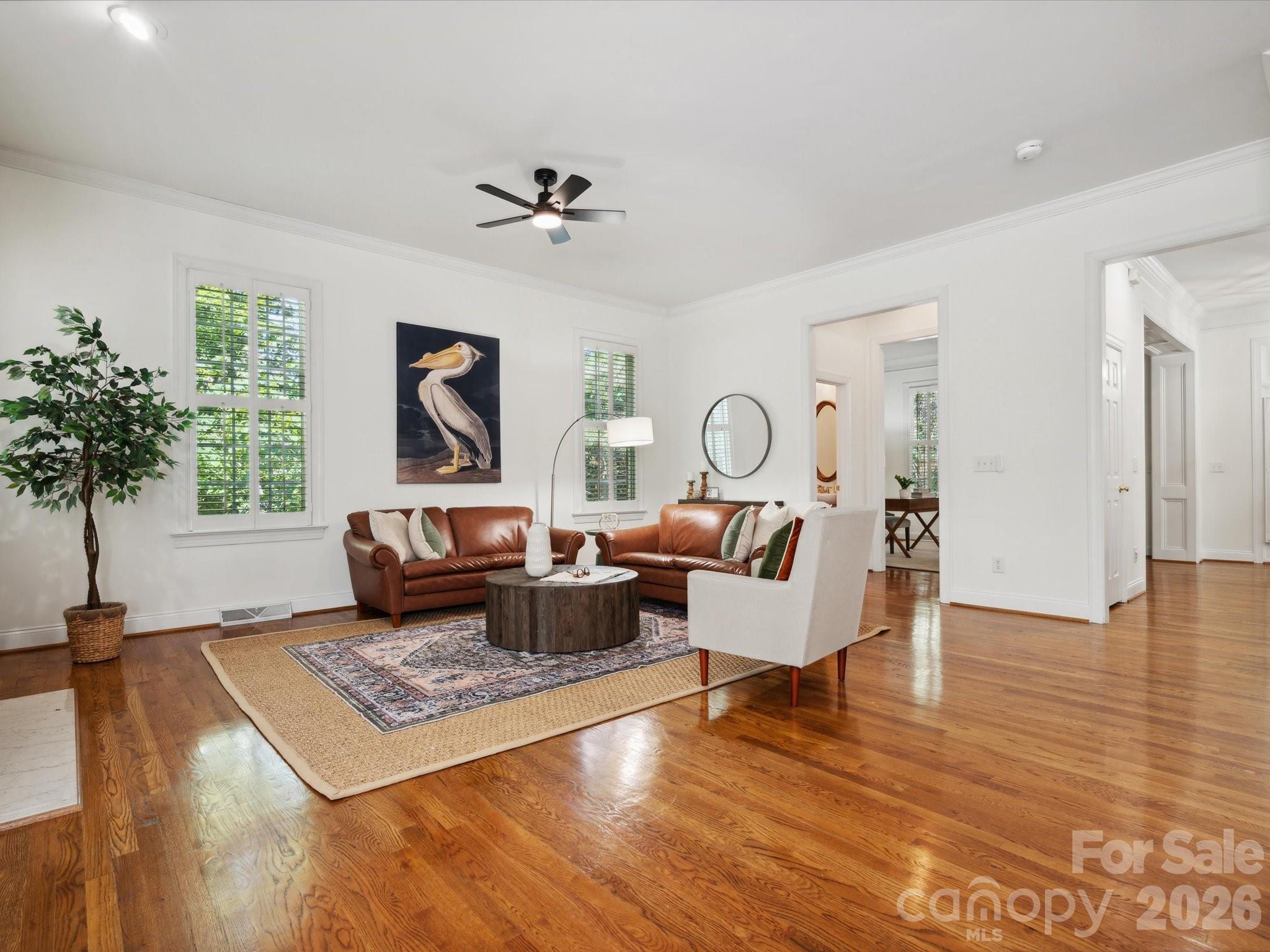 927 Derick's Crossing Fort Mill, SC 29708 - Photo 14 of 48 a living room with furniture and a potted plant