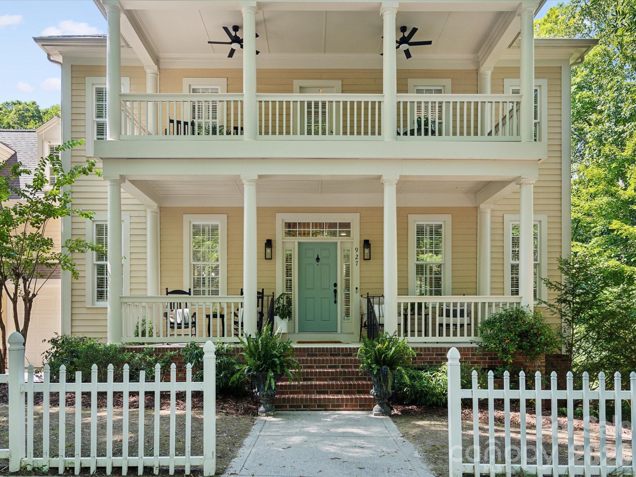 927 Derick's Crossing Fort Mill, SC 29708 - Photo 4 of 48 front view of a house with a deck