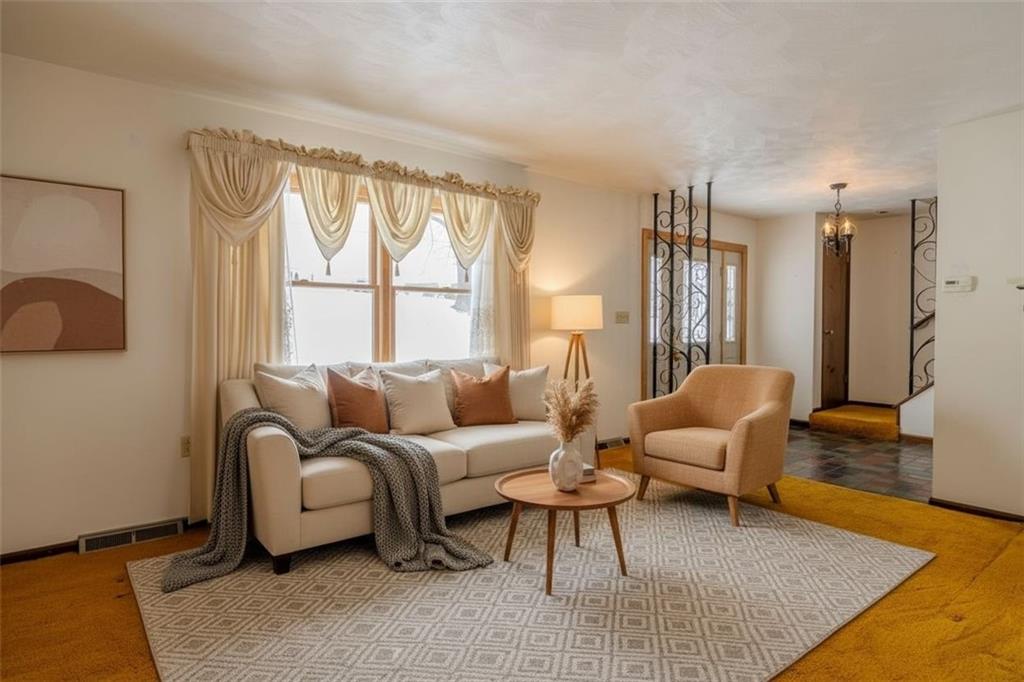 1142 Apples Mill Road West Newton, PA 15089 - Photo 6 of 32 a living room with furniture and a large window